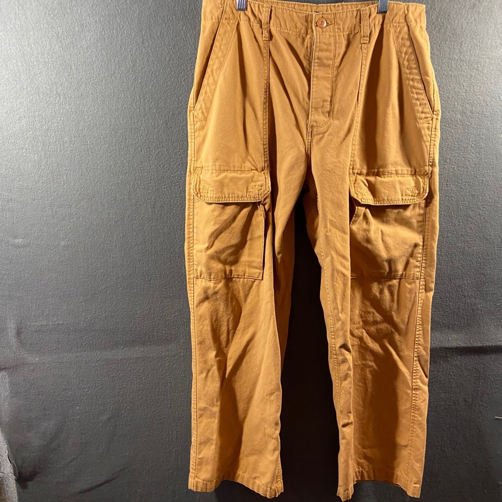 Vans baggy wide leg Cargo Pants 32 heavy Canvas Skate Workwear utility workwear